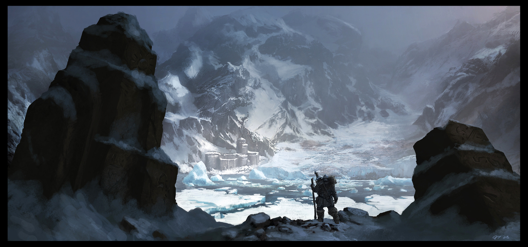Glacier Wasteland by Gaius31duke1
