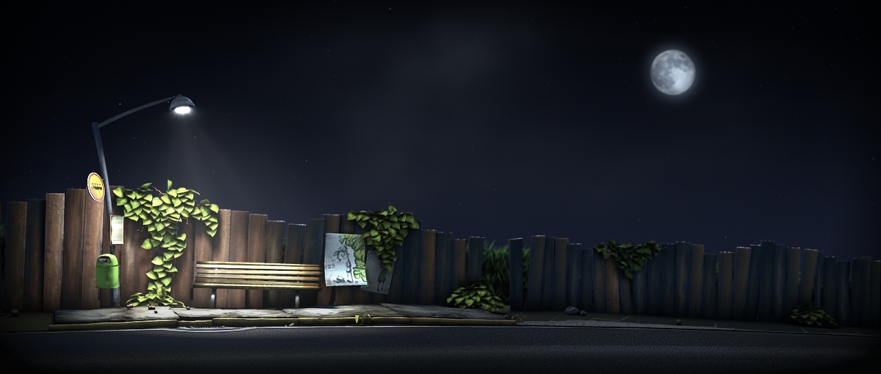 'Busstop Still 1' by no-name-party @Deviantart.com