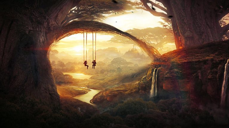 Pic.®: "Tree swing" by t1na @DeviantArt.com