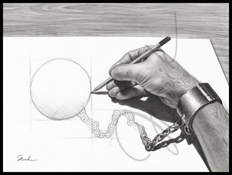 Pic. Source: "Prisoner of my own" by shimoda7 @Deviantart.com