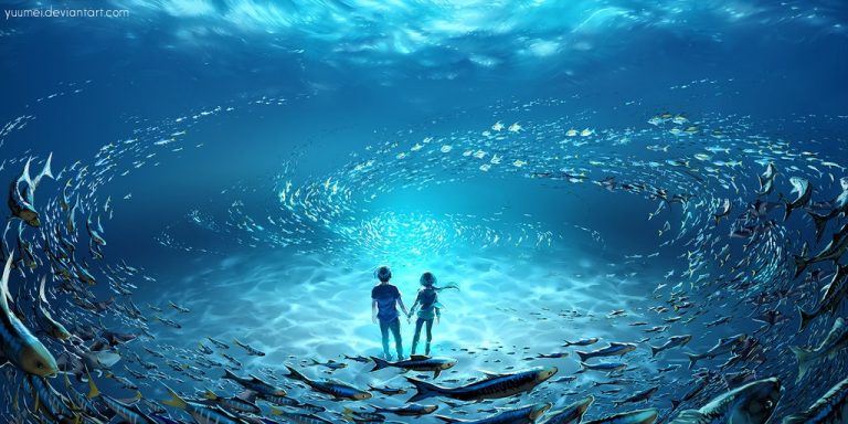 Pic. Source: "With You" by Yuumei @Deviantart.com