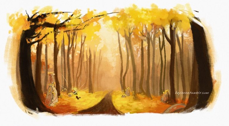 Pic. Source: "Sleeping Forest" by Heylenne @Deviantart.com