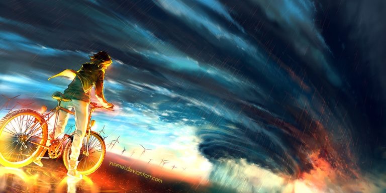 Pic. Source: "Into the Storm" by Yuumei @Deviantart.com