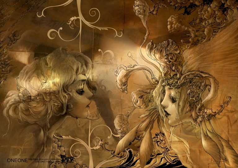 Pic. Source: "Face to face" by oneone11 @Deviantart.com