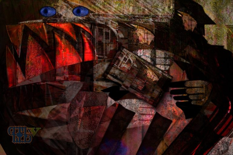 Pic. Source: "Ventriloquist and contents" by x-pyre12 @Deviantart.com