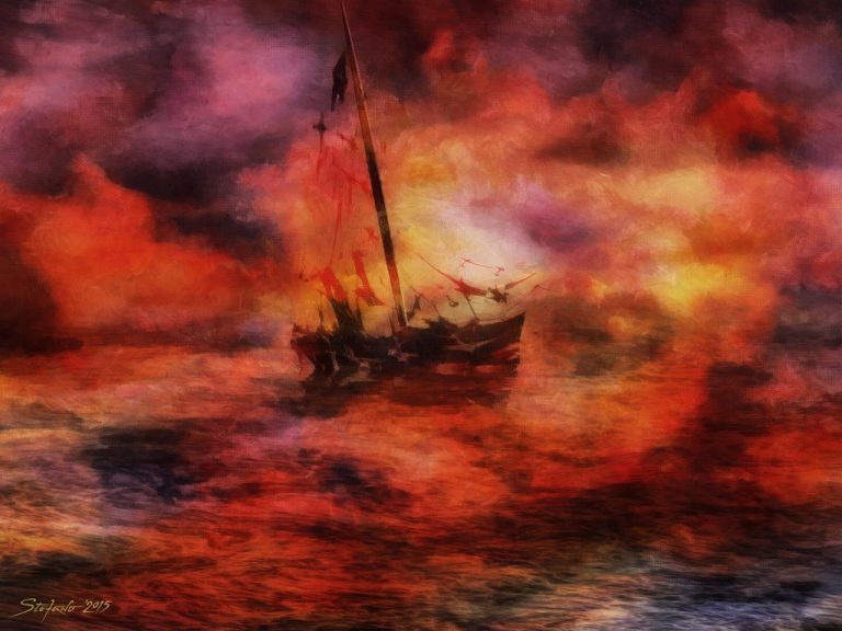 Pic. Source: "The Purple Sunset" by Raysheaf @Deviantart.com