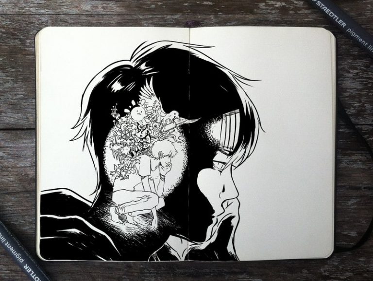 Pic. Source: "The Head of an Introvert" by Picolo-kun @Deviantart.com