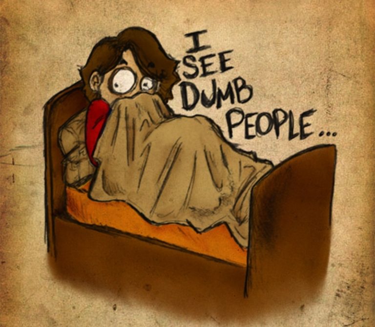 Pic. Source: "I see dumb people" by Cool Slayer @Deviantart.com