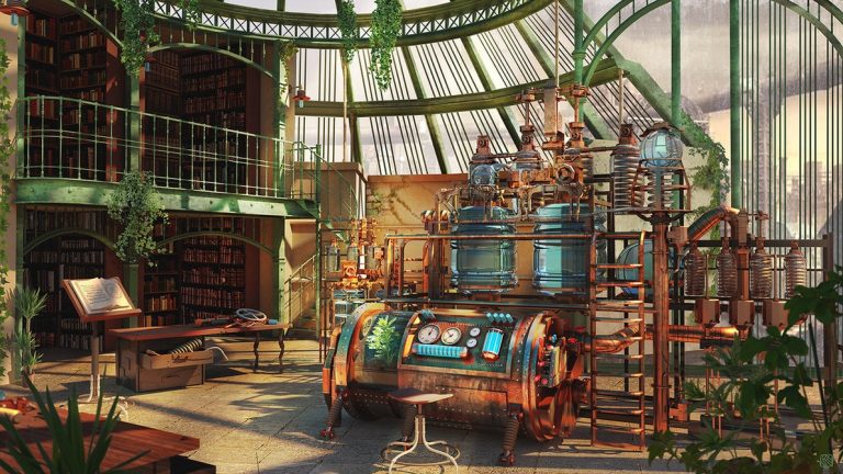 Pic. Source: "The Alchemist Laboratory" by Kashuse @Deviantart.com