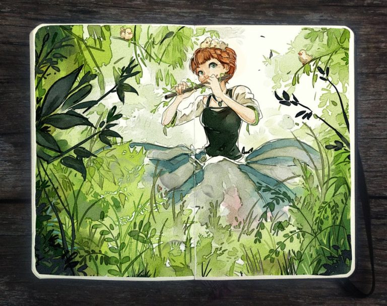 Pic. Source: "Clearing" by Picolo Kun @Deviantart.com