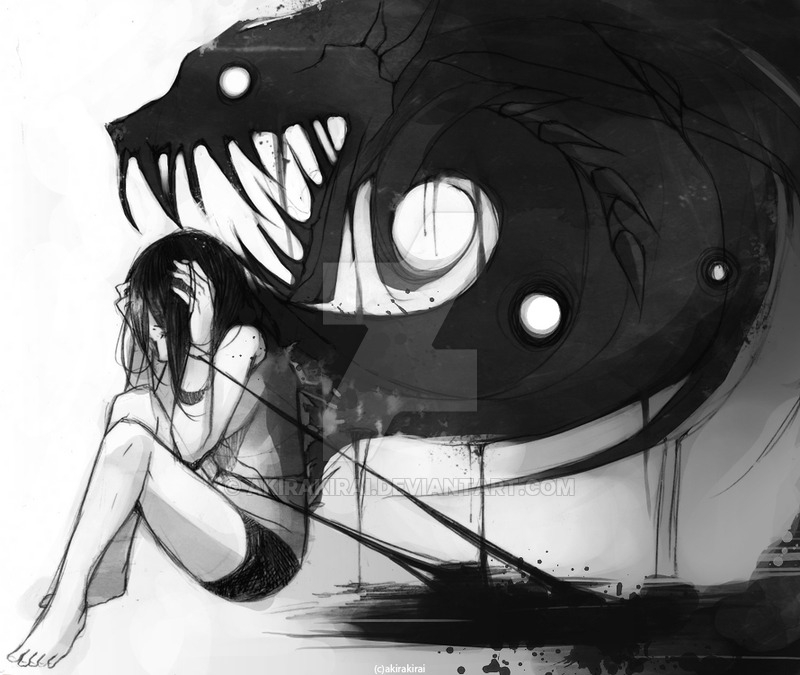 Pic. Source: "Fear" by akirakirai @Deviantart.com