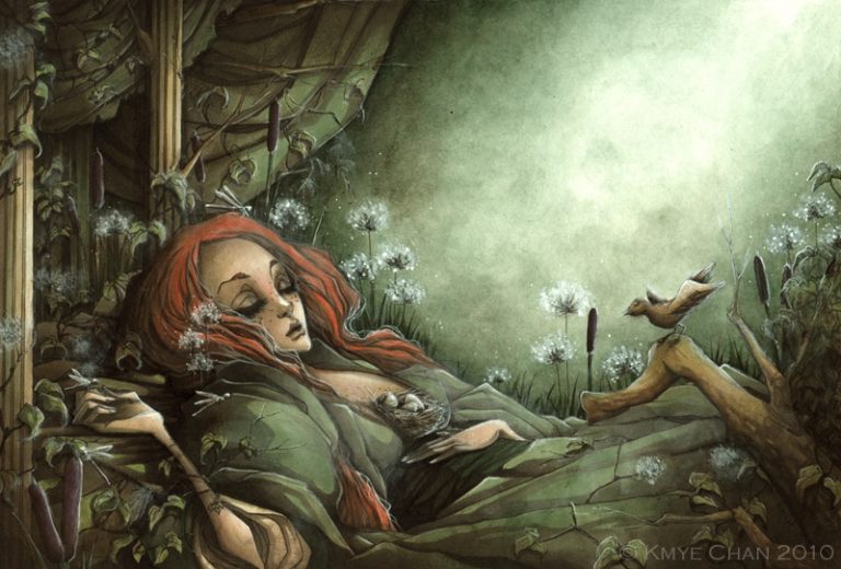 Pic. Source: "The Sleeping Beauty" by KmyeChan @Deviantart.com