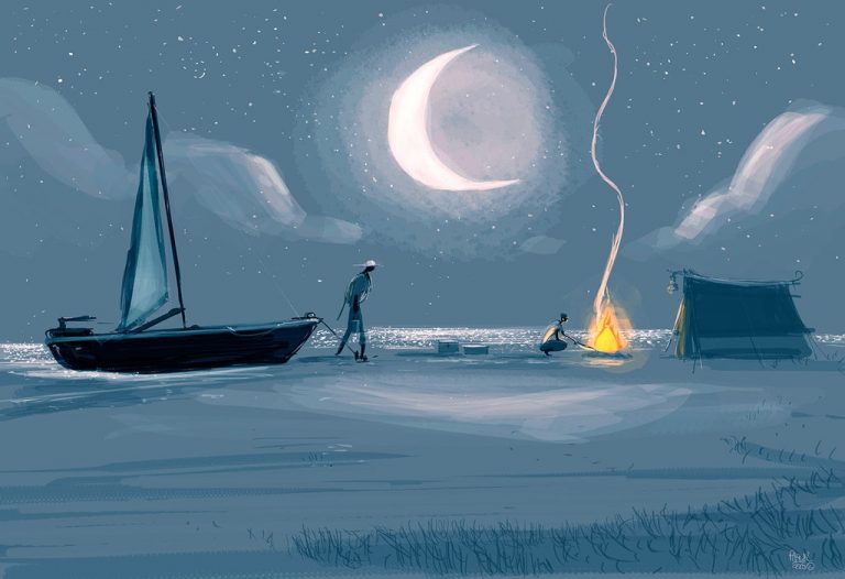 Pic. Source: "Away" by PascalCampion @Deviantart.com