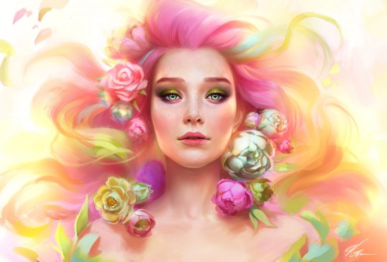 Pic. Source: "Splash of Spring" by Viccolatte @Deviantart.com