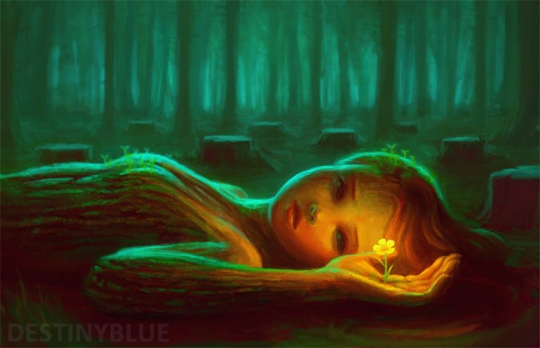 Pic. Source: "Grow Again" by Destintyblue @Deviantart.com