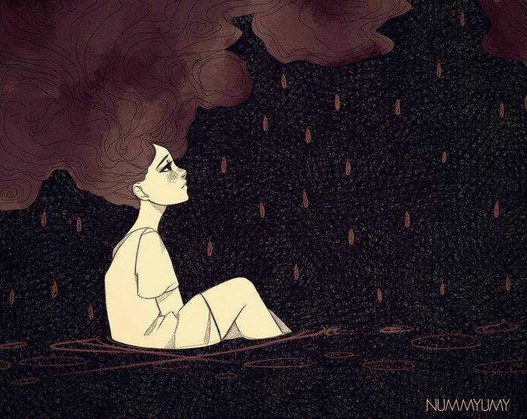 Pic. Source: "Sadness" by Nummyumy @Deviantart.com
