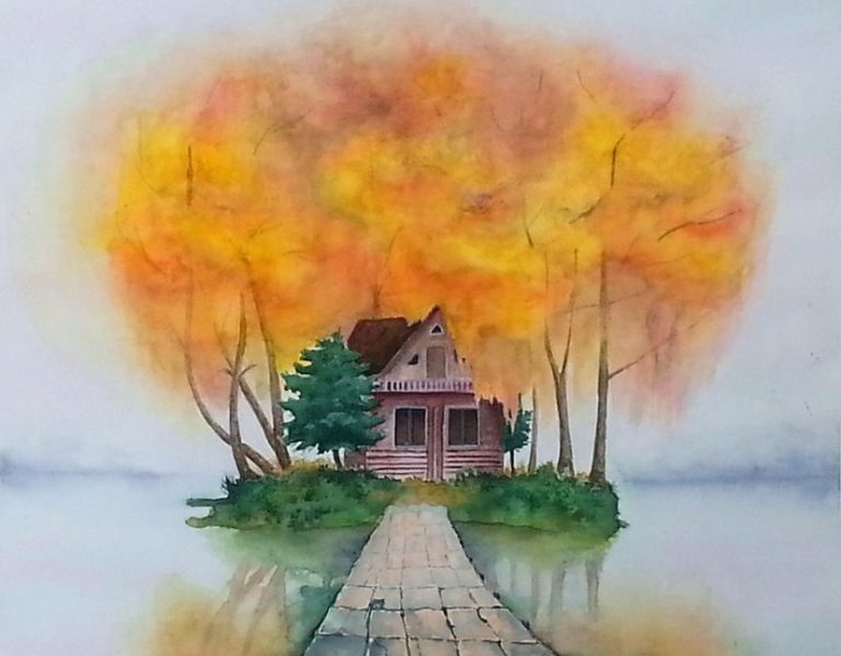 Pic. Source: "Lake House" by Rougealizarine @Deviantart.com