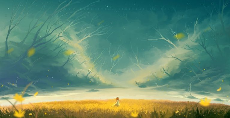 Pic. Source: "Enchanted forest" by mohn-blume @Deviantart.com