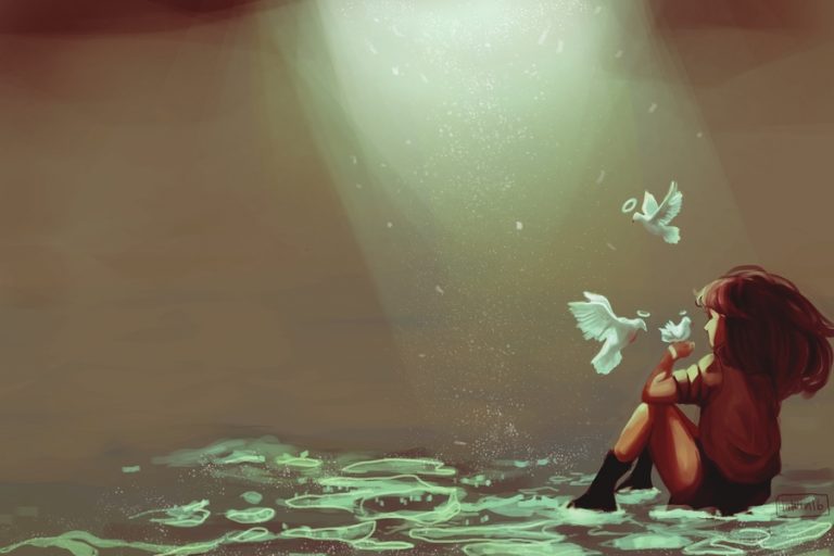 Pic. Source: "Messages From Above" by Haluin @deviantart.com
