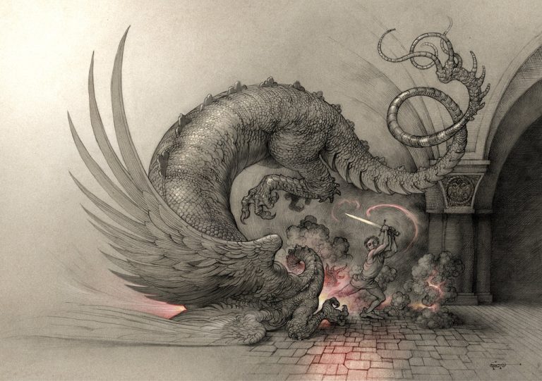 Pic. Source: "Zmaj Dragon" by Boban Savic @deviantart.com