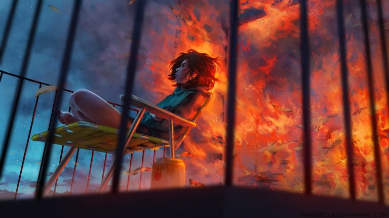 Pic. Source: "Controlled Burn" by Tamberalla @Deviantart.com
