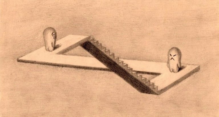 Pic.Source: "Strange positional relationship" by Nagaihideyuki @deviantart.com