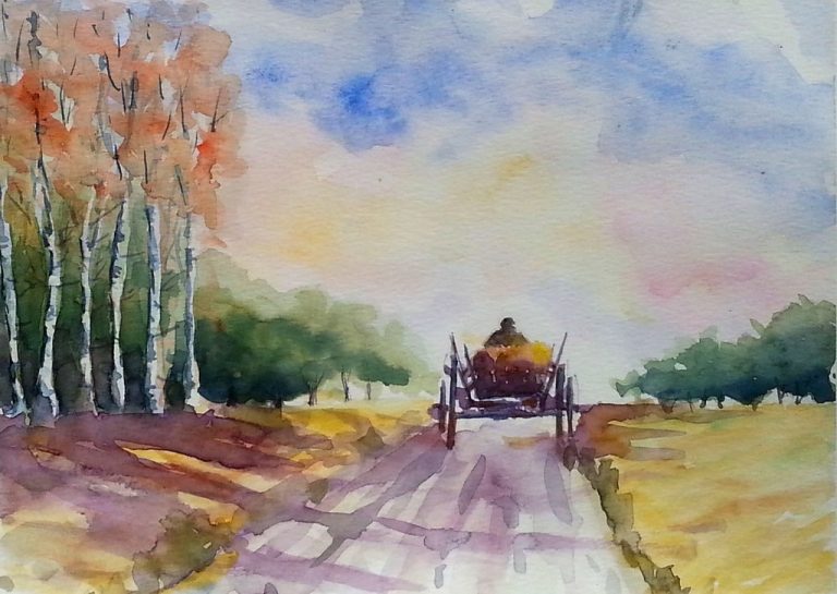Pic.Source: "Village road" by Rougealizarine @deviantart.com