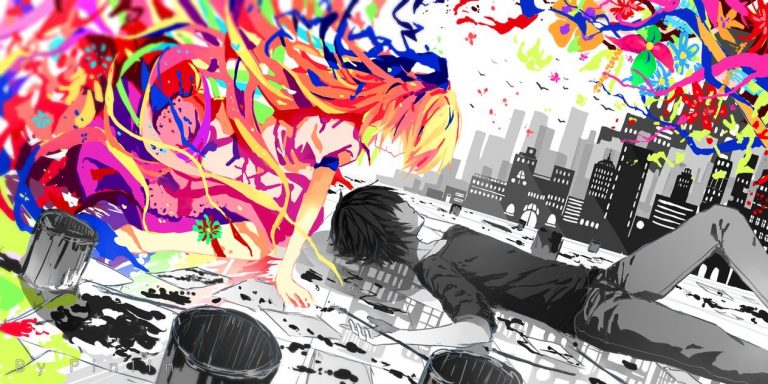 Pic.Source: "Monochrome meet color" by pinlin @deviantart.com