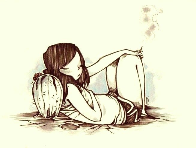 Pic.Source: "Pain Pillow" by moosekleenex @deviantart.com