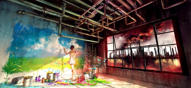 Pic.Source: "Better Tomorrow" by yuumei @deviantart.com
