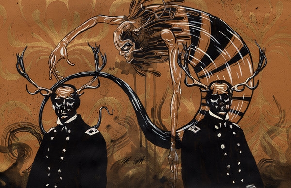 Pic.Source: "The Haunted" by manfishinc @deviantart.com