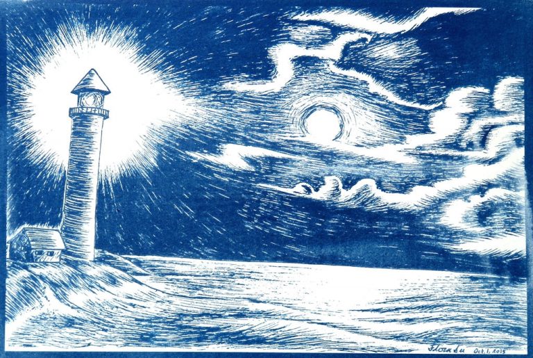 Pic.Source: "It was a dark and stormy night" by MidnightTiger8140 @deviantart.com