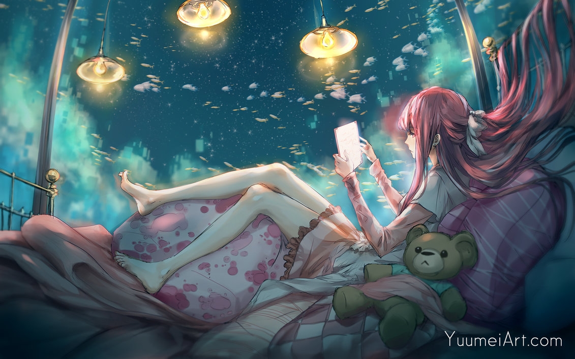 Pic.Source: "In My Loneliness" by yuumei @deviantart.com