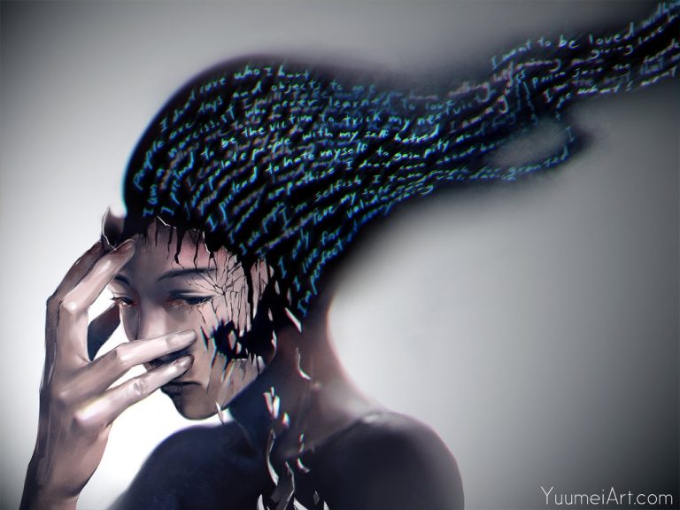 Pic.Source: "Porcelain Lies" by Yuumei @deviantart.com
