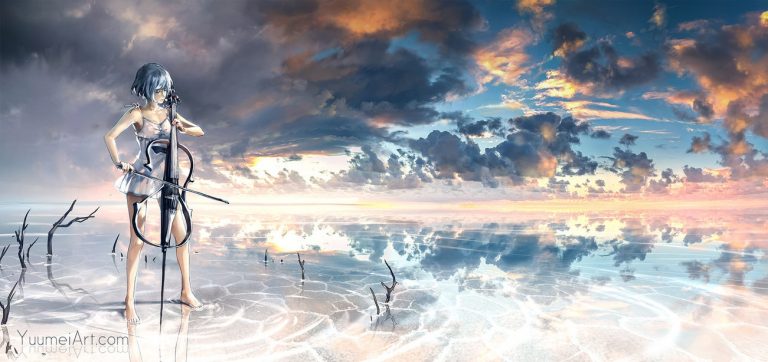 Pic.Source: "Infinite Melody" by yuumei @deviantart.com