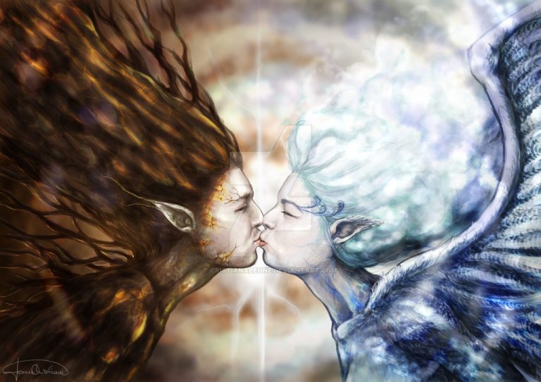 Pic. Source: "Between Heaven and Hell" by Cristianaleone @Deviantart.com