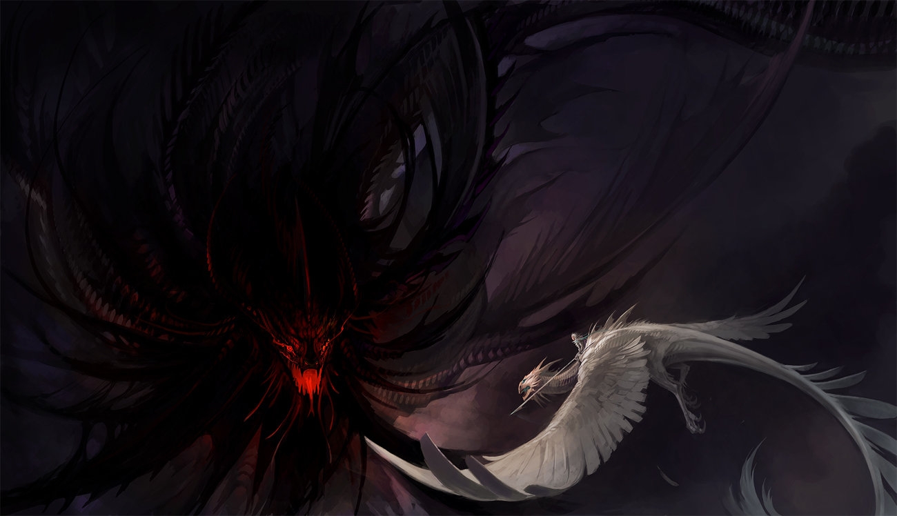 Pic.Source: "Against the darkness" by sandara @deviantart.com