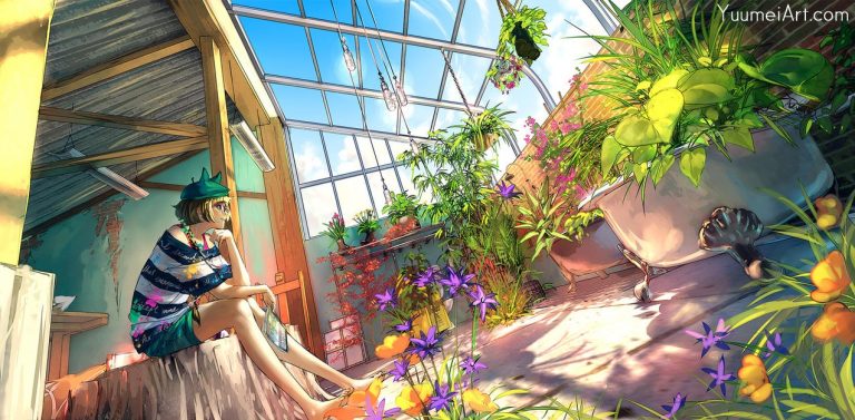 Pic.Source: "Hidden Paradise" by yuumei @deviantart.com