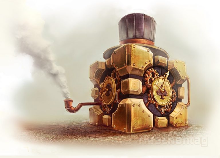 Pic.Source: "The Gentlemanly Escort Cube" by Risachantag @deviantart.com