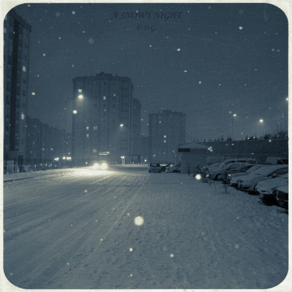 A SnoWy NighT by day light1