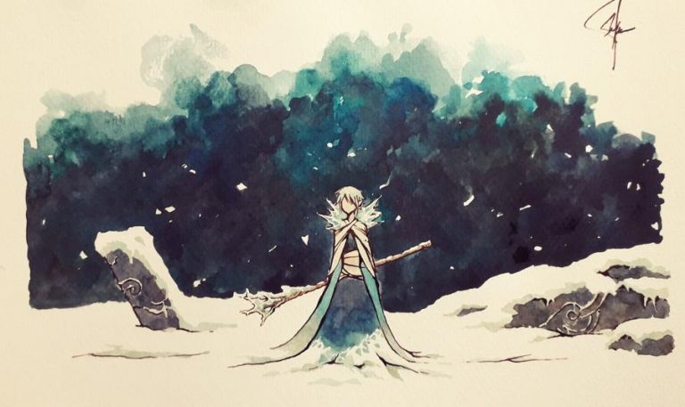 Pic.Source: "The Winteress" BY ashpwright @deviantart.com
