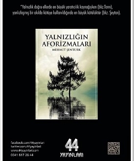 İmzalı Kitap Kampanyası – “Yalnızlığın Aforizmaları” Mehmet Şentürk