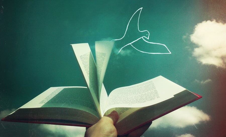 Pic.Source: "ode to literature" by bluecello @deviantart.com
