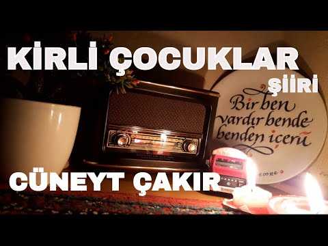SiyahBeyazDizeler – Cüneyt ÇAKIR – KİRLİ ÇOCUKLAR şiiri