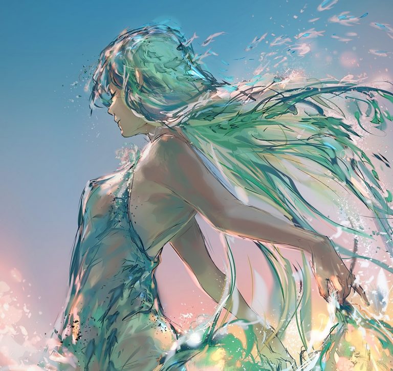 Pic.Source: "Dancinng Waves" by yuumei @deviantart.com